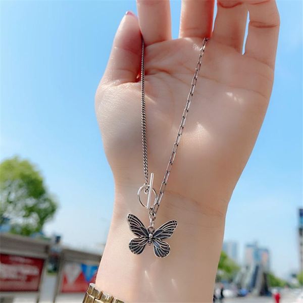 pendant necklaces punk gothic cuban link chain large vintage butterfly necklace tibetan silver women year gift woman 2021
pendant necklaces punk gothic cuban link chain large vintage butterfly necklace tibetan silver women year gift woman 2021