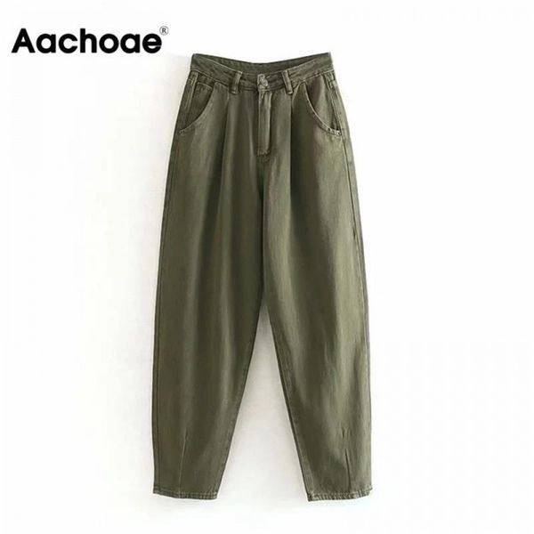aachoae women streetwear pleated mom jeans high waist loose slouchy jeans pockets boyfriend pants casual ladies denim trousers 210715, Blue
aachoae women streetwear pleated mom jeans high waist loose slouchy jeans pockets boyfriend pants casual ladies denim trousers 210715, Blue