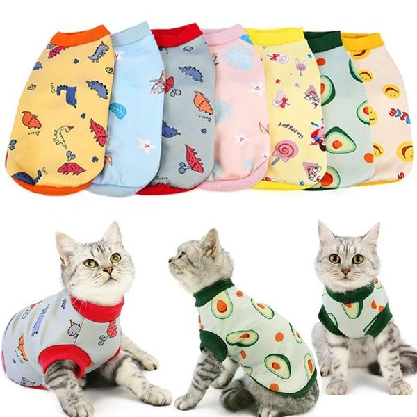 cat costumes clothes cartoon printing cute fruit animal pet vest kitten t shirts milk silk cats sweater sphinxes costume for outfit
cat costumes clothes cartoon printing cute fruit animal pet vest kitten t shirts milk silk cats sweater sphinxes costume for outfit