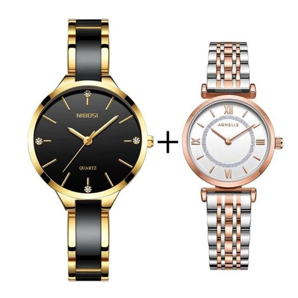wristwatches fashion 2pcs set women watches luxury rhinestone watch rose gold ladies quartz wrist bracelet dress, Slivery;brown
wristwatches fashion 2pcs set women watches luxury rhinestone watch rose gold ladies quartz wrist bracelet dress, Slivery;brown