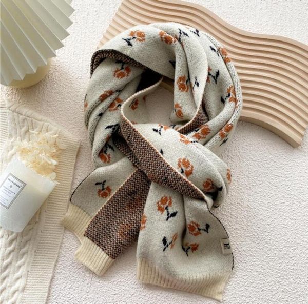 scarves 2021 sweet florals pattern women ladies knitted luxury winter warm thick scarf shawl women's long for neck shawls, Blue;gray
scarves 2021 sweet florals pattern women ladies knitted luxury winter warm thick scarf shawl women's long for neck shawls, Blue;gray