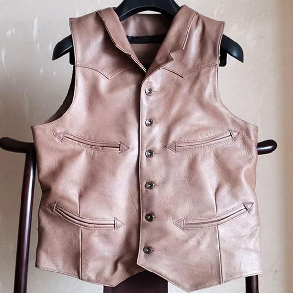 men's vests genuine leather suits vest for men british leisure motor biker waistcoats male natural sheepskin motorcycle sleeveless jack, Black;white
men's vests genuine leather suits vest for men british leisure motor biker waistcoats male natural sheepskin motorcycle sleeveless jack, Black;white
