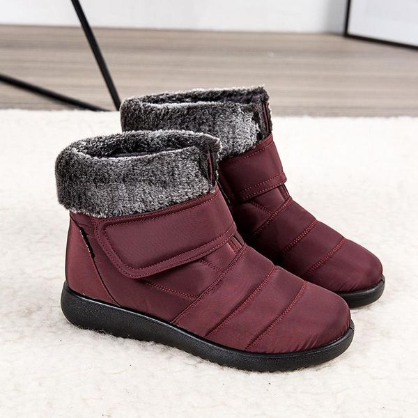 boots dacomfy snow women winter ankle plush warm fur shoes flock ladies slip on flats comfortable sneakers big size 42 43, Black
boots dacomfy snow women winter ankle plush warm fur shoes flock ladies slip on flats comfortable sneakers big size 42 43, Black