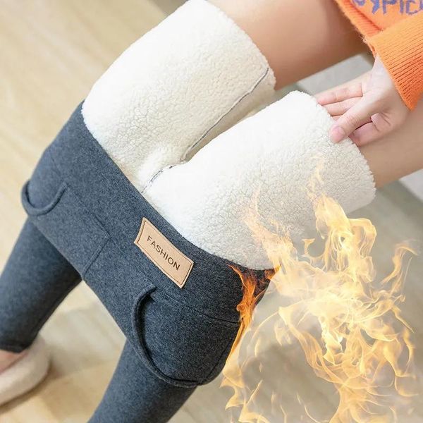 women's pants & capris winter pocket leggings for women fleece super thick lamb cashmere high waist soft velvet thermal grey warm, Black;white
women's pants & capris winter pocket leggings for women fleece super thick lamb cashmere high waist soft velvet thermal grey warm, Black;white
