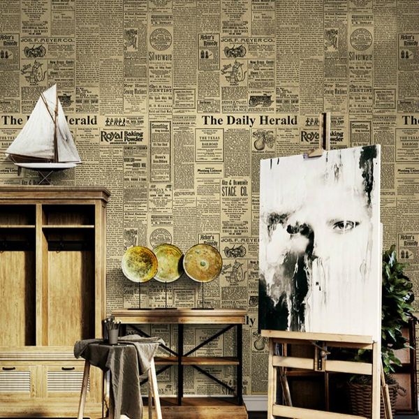 wallpapers wellyu american retro old english alphabet spaper wallpaper clothing store bar cafe decor pvc wall paper personality
wallpapers wellyu american retro old english alphabet spaper wallpaper clothing store bar cafe decor pvc wall paper personality