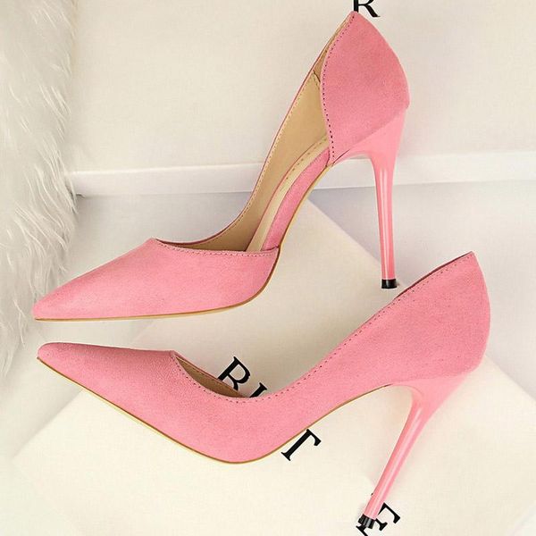 dress shoes 2021 fashion women 10cm high heels prom pumps female pointed toe stiletto lady pink green scarpins hollow, Black
dress shoes 2021 fashion women 10cm high heels prom pumps female pointed toe stiletto lady pink green scarpins hollow, Black