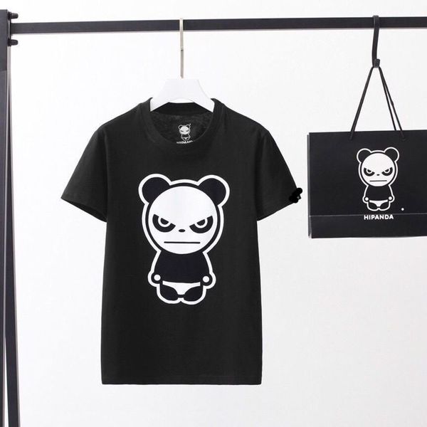 summer panda print cotton t shirt loose casual short sleeve net red, White;black
summer panda print cotton t shirt loose casual short sleeve net red, White;black