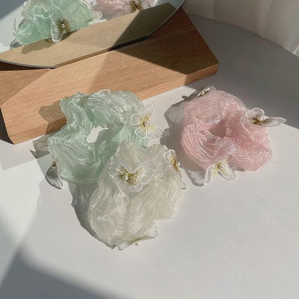 hair accessories 2021 cute fairy butterfly scrunchie women pearl elastic rubber band organza fabric ring rope
hair accessories 2021 cute fairy butterfly scrunchie women pearl elastic rubber band organza fabric ring rope