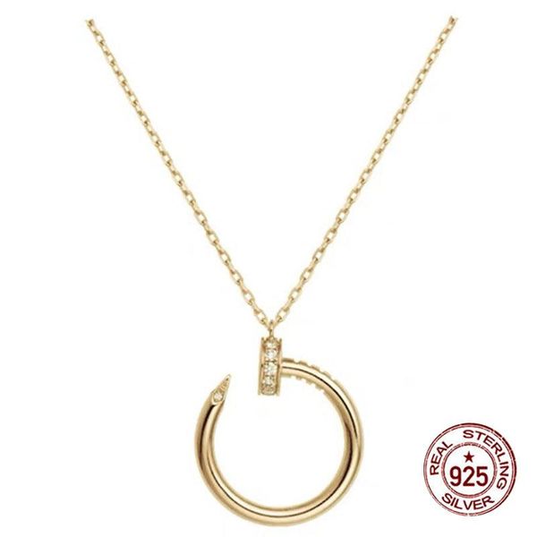 chains s925 sterling silver necklace hypoallergenic curved nails fashion personality simple style jewelry
chains s925 sterling silver necklace hypoallergenic curved nails fashion personality simple style jewelry