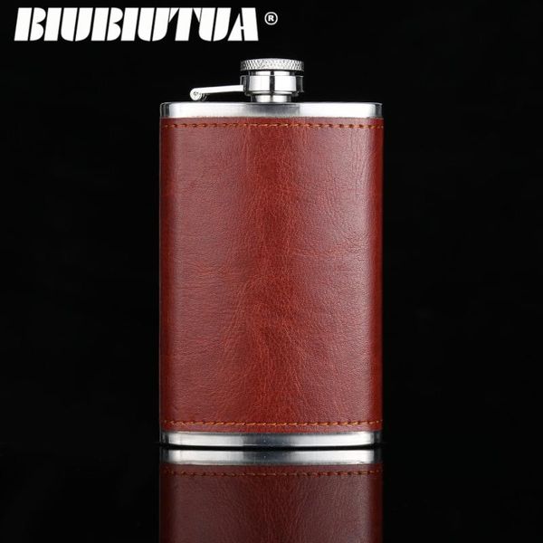 hip flasks biubiutua 5oz luxury pocket flask brown leather covered small stainless steel for alcohol portable whiskey gift
hip flasks biubiutua 5oz luxury pocket flask brown leather covered small stainless steel for alcohol portable whiskey gift
