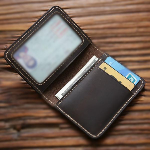 card holders men's pickup bag leather multi function real clip short ultra thin driver's license holder wallet, Brown;gray
card holders men's pickup bag leather multi function real clip short ultra thin driver's license holder wallet, Brown;gray