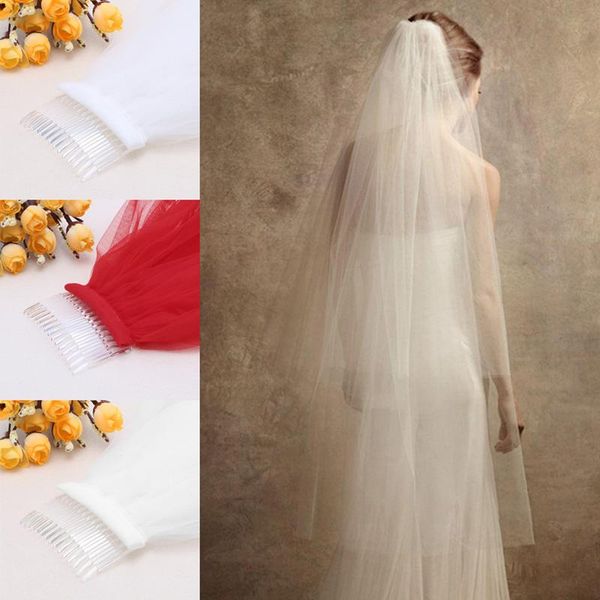 bridal veils 1 layer soft bride wedding 3m long veil church cathedral with comb, Black
bridal veils 1 layer soft bride wedding 3m long veil church cathedral with comb, Black