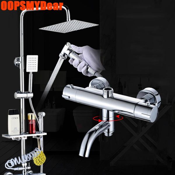 bathroom shower sets silver chrome bath faucet digital thermostatic wall mount full set spa rainfall tap square head torneiras
bathroom shower sets silver chrome bath faucet digital thermostatic wall mount full set spa rainfall tap square head torneiras