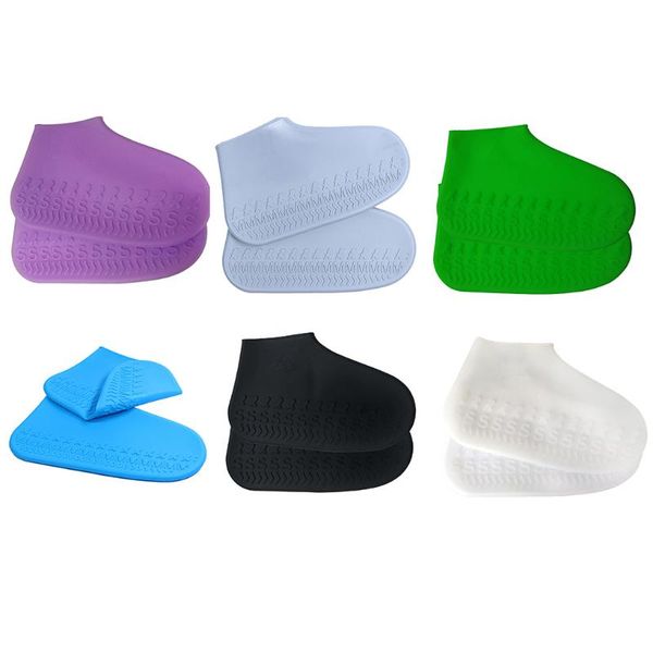 shoe parts & accessories 1 pair silicone waterproof rain shoes covers outdoor non-slip children adults boot overshoes, White;pink
shoe parts & accessories 1 pair silicone waterproof rain shoes covers outdoor non-slip children adults boot overshoes, White;pink