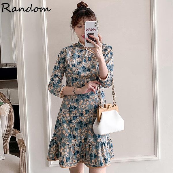 plus size -4xl women spring summer vintage butterfly dress chinese floral print ruff minia line dresses 2021 big clothing casual, Black;gray
plus size -4xl women spring summer vintage butterfly dress chinese floral print ruff minia line dresses 2021 big clothing casual, Black;gray