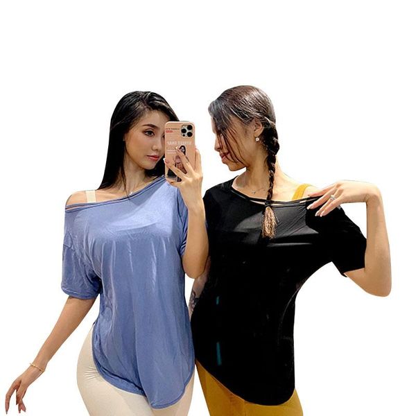 yoga outfit summer loose fit sport training short sleeved shirts women naked feel anti-sweat gym athletic t-shirt sportswear
yoga outfit summer loose fit sport training short sleeved shirts women naked feel anti-sweat gym athletic t-shirt sportswear