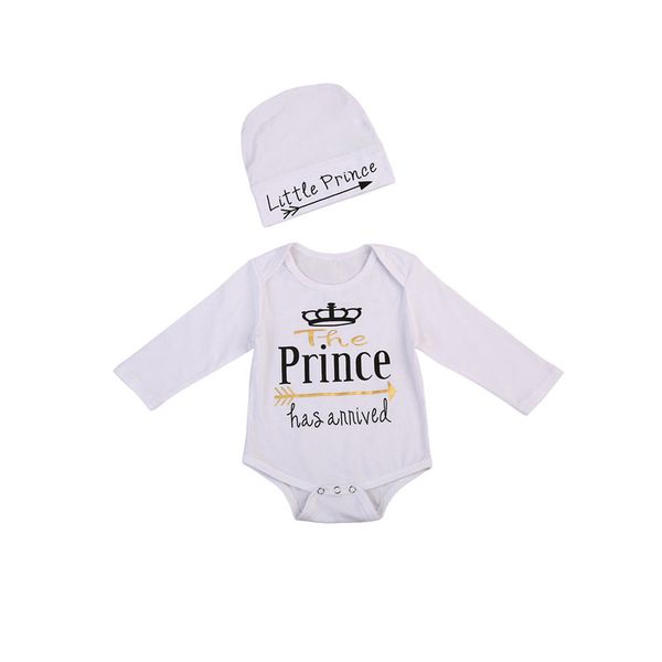 2017 casual active newborn toddler baby boys girls cotton long sleeve o-neck covered button letter white bodysuit hat 2pcs 0-24m
2017 casual active newborn toddler baby boys girls cotton long sleeve o-neck covered button letter white bodysuit hat 2pcs 0-24m