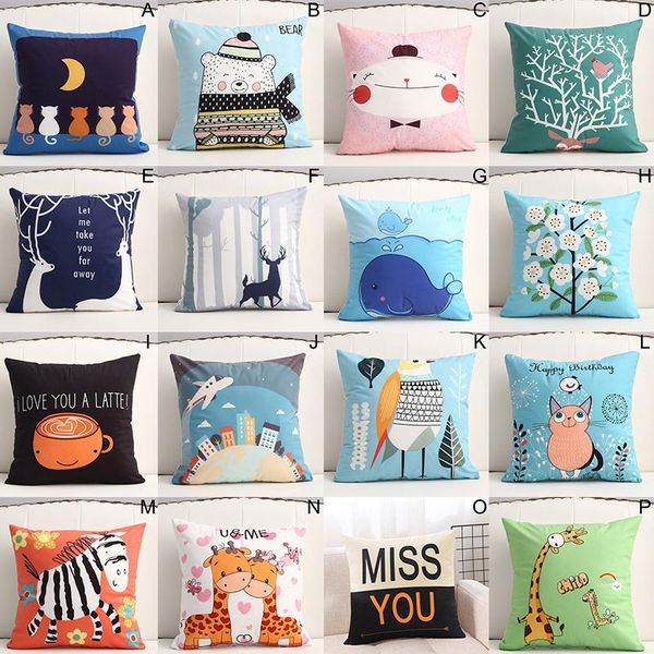 cushion/decorative pillow nordic cartoon animal printed cushion cover polyester soft 45x45cm pillowcase home decorative throw covers
cushion/decorative pillow nordic cartoon animal printed cushion cover polyester soft 45x45cm pillowcase home decorative throw covers
