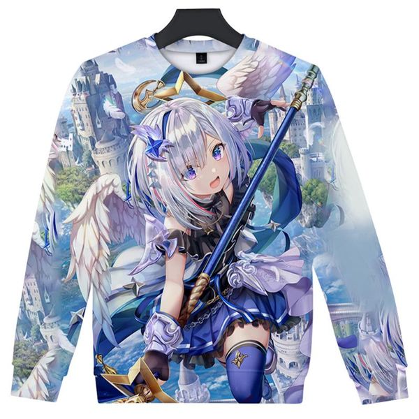 men's hoodies & sweatshirts anime hololive vtuberamane kanata 3d autumn winter holiday passionate style men/women casual round sweatshi, Black
men's hoodies & sweatshirts anime hololive vtuberamane kanata 3d autumn winter holiday passionate style men/women casual round sweatshi, Black