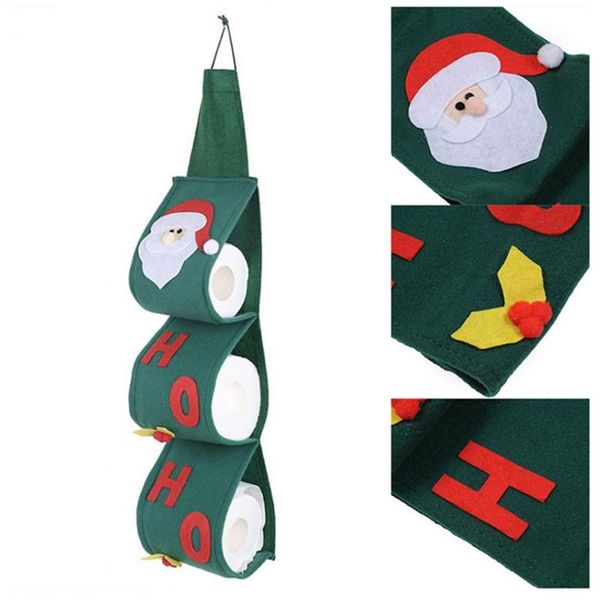 storage boxes & bins 3 layers santa claus pattern toilet roll paper covers christmas tissue bag napkin holder home decor 2021
storage boxes & bins 3 layers santa claus pattern toilet roll paper covers christmas tissue bag napkin holder home decor 2021