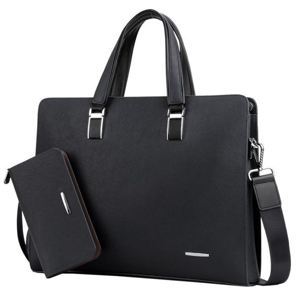 briefcases luxury designer pu leather man briefcase men's business handbag 15.6 inches lapbag fashion male shoulder
briefcases luxury designer pu leather man briefcase men's business handbag 15.6 inches lapbag fashion male shoulder