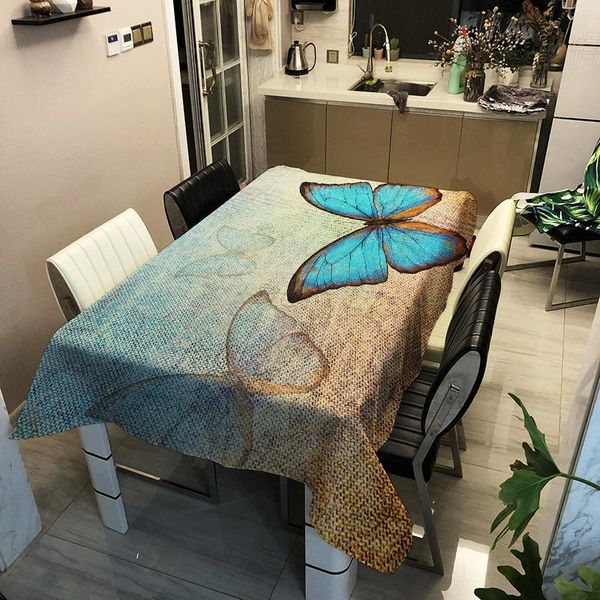table cloth dreamy blue butterfly tablecloth waterproof toalha de mesa nappe decoracao para casa manteles cover
table cloth dreamy blue butterfly tablecloth waterproof toalha de mesa nappe decoracao para casa manteles cover