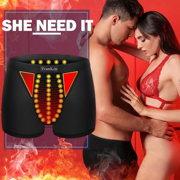 underpants male underwear mens magnetic therapy boxer shorts health care breathable casual men panties, Black;white
underpants male underwear mens magnetic therapy boxer shorts health care breathable casual men panties, Black;white