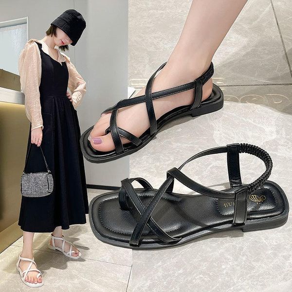 sandals shoes women slippers 2021 women's heel summer sandales femmes sandalias, Black
sandals shoes women slippers 2021 women's heel summer sandales femmes sandalias, Black
