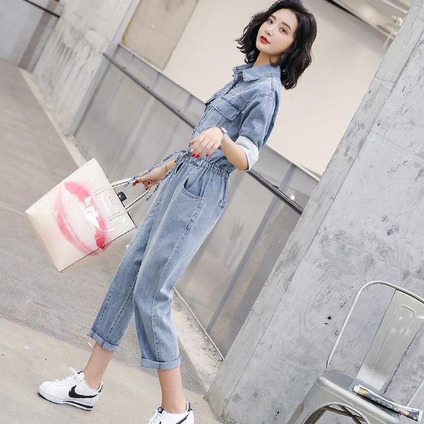 women's jumpsuits & rompers women 2021 spring autumn denim jumpsuit female romper long sleeve jeans ladies fashion casual streetwear ov, Black;white
women's jumpsuits & rompers women 2021 spring autumn denim jumpsuit female romper long sleeve jeans ladies fashion casual streetwear ov, Black;white