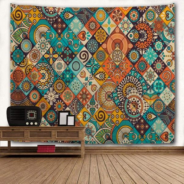 tapestries vintage marble mexican ceramic tile medallion pattern wall hanging art home décor
tapestries vintage marble mexican ceramic tile medallion pattern wall hanging art home décor