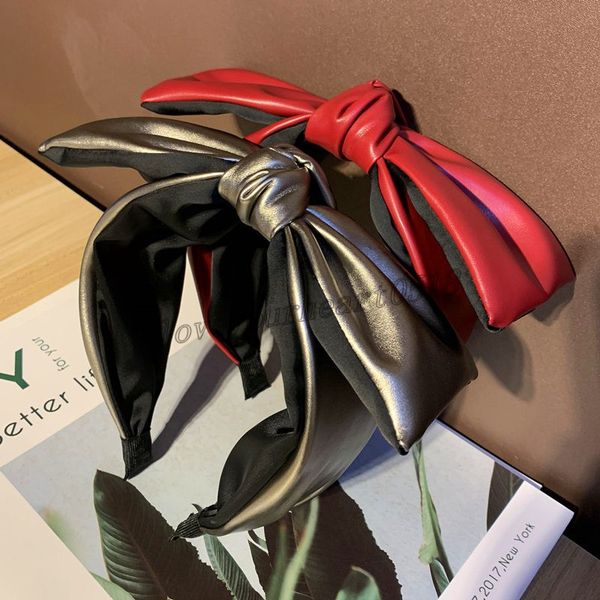 vintage big bow pu leather headbands bezel hair band women headband girls hair accessories hoop hair clips opaska do wlosow diademas, Silver
vintage big bow pu leather headbands bezel hair band women headband girls hair accessories hoop hair clips opaska do wlosow diademas, Silver