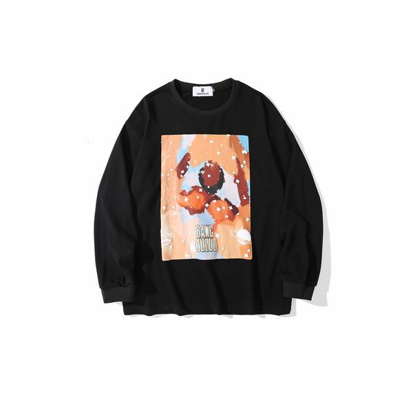 sweatshirts figure painting foam printed sweater men bf lazy style loose round neck long sleeve casual pullover hoodie, Black
sweatshirts figure painting foam printed sweater men bf lazy style loose round neck long sleeve casual pullover hoodie, Black