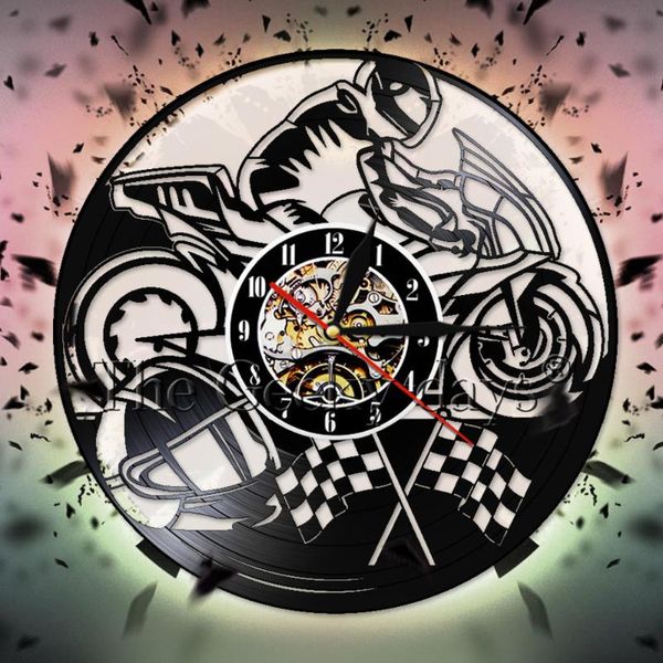 wall clocks motorcycle record clock motorbike decorative motorcyclist racer riders gift home art modern hanging decor
wall clocks motorcycle record clock motorbike decorative motorcyclist racer riders gift home art modern hanging decor