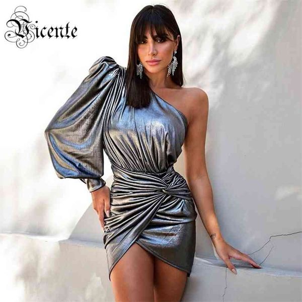 trendy draped knot design one shoulder celebrity party club silver mini dress 210520, Black;gray
trendy draped knot design one shoulder celebrity party club silver mini dress 210520, Black;gray