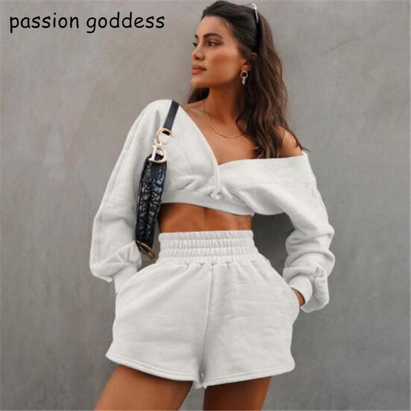 women's tracksuits 2021 suit spring autumn women street cotton two piece set outfits long sleeve sweatshirts crop shorts 2, Gray
women's tracksuits 2021 suit spring autumn women street cotton two piece set outfits long sleeve sweatshirts crop shorts 2, Gray