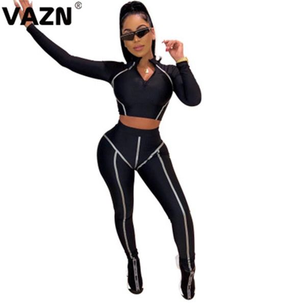 two piece dress vazn solid 2021 brand fashion casual women 2-pieces sets o-neck full sleeve ladies hollow out regular long jumpsuits, White
two piece dress vazn solid 2021 brand fashion casual women 2-pieces sets o-neck full sleeve ladies hollow out regular long jumpsuits, White
