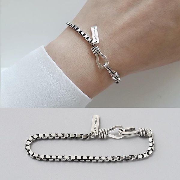 link, chain meetvii punk hip hop box bracelet for women cool retro geometric square charn fashion female jewelry, Black
link, chain meetvii punk hip hop box bracelet for women cool retro geometric square charn fashion female jewelry, Black