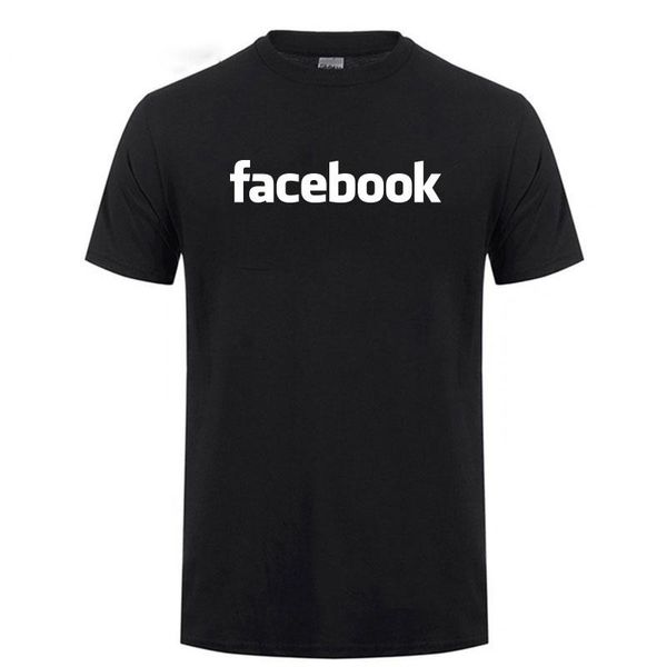 men's t-shirts summer solid colour facebook t-shirt t shirt 100% cotton men women tee, White;black
men's t-shirts summer solid colour facebook t-shirt t shirt 100% cotton men women tee, White;black