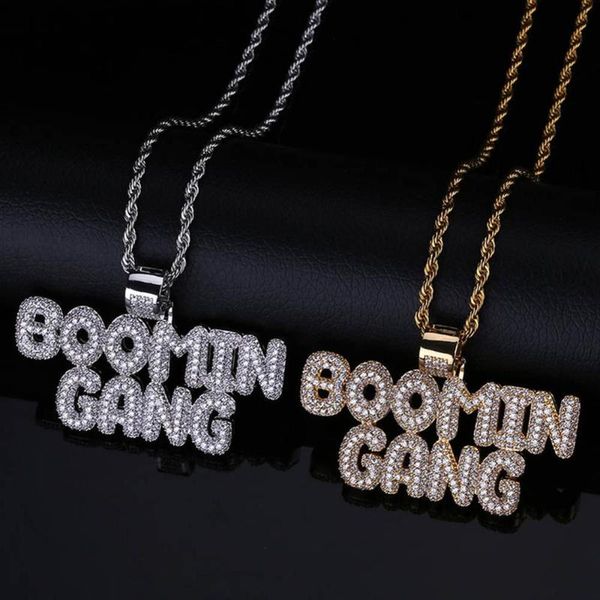 pendant necklaces hip hop cubic zirconia bling iced out boomin gang bubble letters pendants necklace for men rapper jewelry drop, Silver
pendant necklaces hip hop cubic zirconia bling iced out boomin gang bubble letters pendants necklace for men rapper jewelry drop, Silver