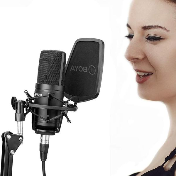 audio studio condenser microphone ;sturdy housing for vocal recording singer podcasting broadcasting yout microphones
audio studio condenser microphone ;sturdy housing for vocal recording singer podcasting broadcasting yout microphones