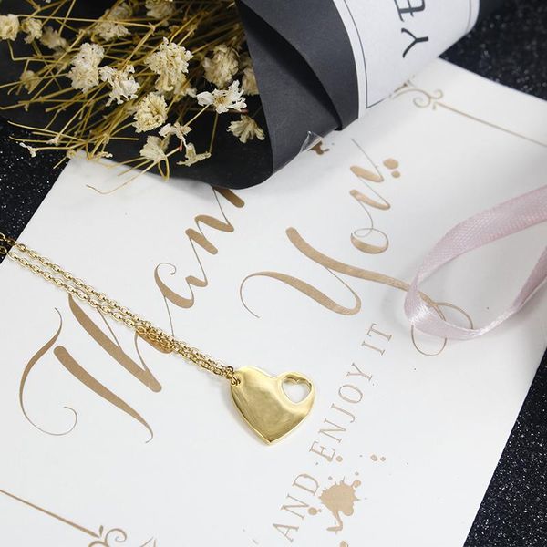 pendant necklaces women's wedding necklace heart shaped love bridesmaid jewelry gift for girlfriend couple stainless steel, Silver
pendant necklaces women's wedding necklace heart shaped love bridesmaid jewelry gift for girlfriend couple stainless steel, Silver