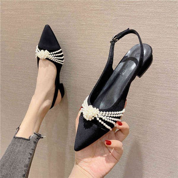 dress shoes baotou empty single women's 2022 back trip strap black small fragrance low heel pearl shallow mouth pointed flat shoes
dress shoes baotou empty single women's 2022 back trip strap black small fragrance low heel pearl shallow mouth pointed flat shoes