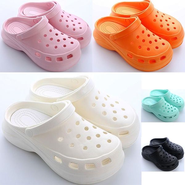 2021 womens summer thick-soled hole shoes ladies height increase shoe black white orange pink girls women beach classic sandals slippers twe
2021 womens summer thick-soled hole shoes ladies height increase shoe black white orange pink girls women beach classic sandals slippers twe