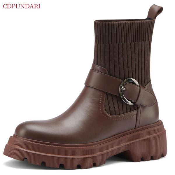 boots black genuine leather high heels ankle for women platform ladies autumn winter short shoes bottines femme
boots black genuine leather high heels ankle for women platform ladies autumn winter short shoes bottines femme