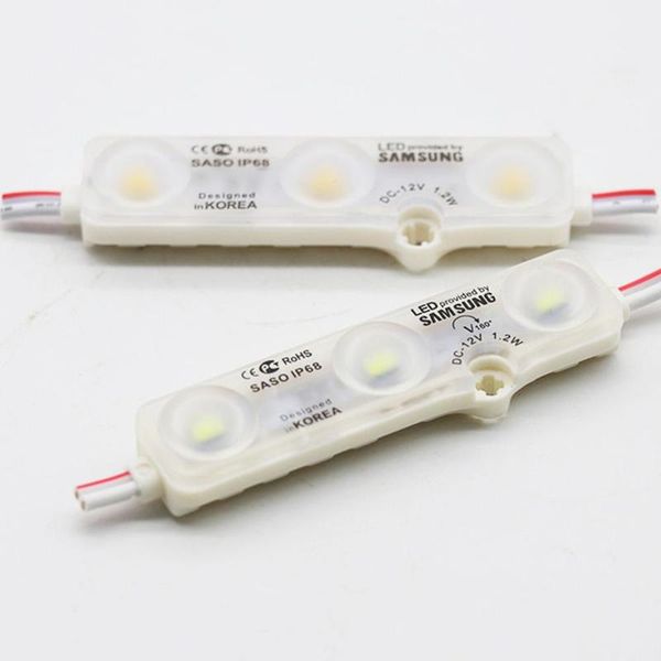 3led injection led module light 12v with lens waterproof ip68 1.2w white,led sign,shop banner modules
3led injection led module light 12v with lens waterproof ip68 1.2w white,led sign,shop banner modules