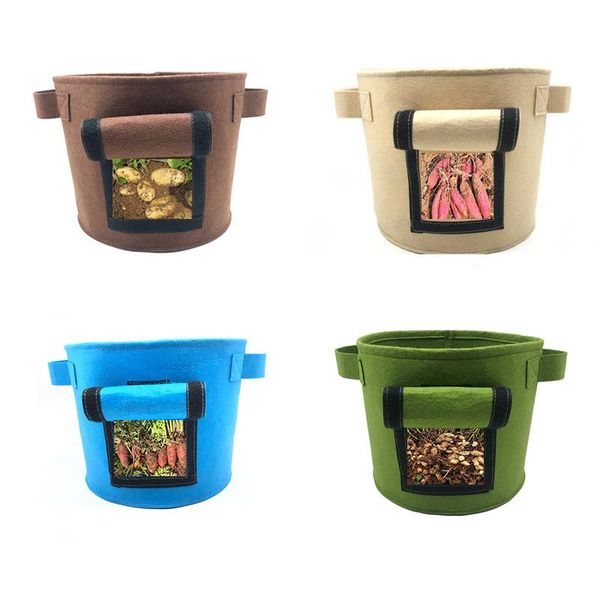 planters & pots root control bag planting waterproof gardening vegetable planter container green with flap and strap 30*35cm
planters & pots root control bag planting waterproof gardening vegetable planter container green with flap and strap 30*35cm