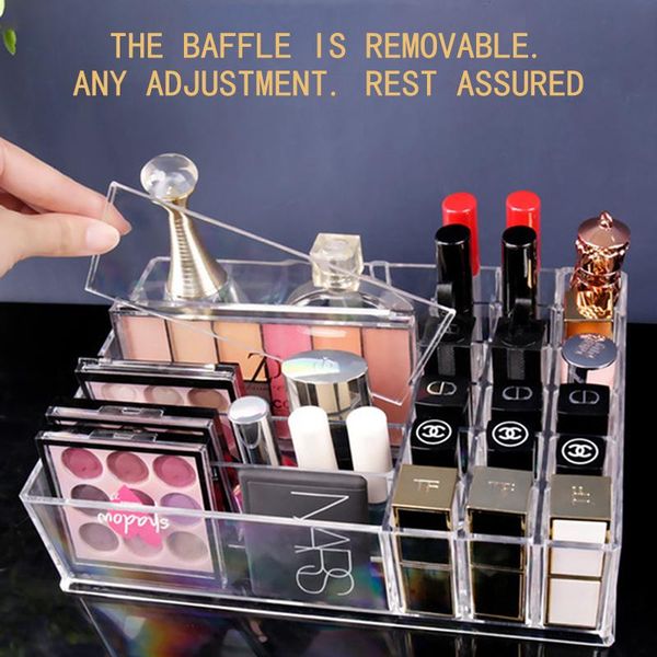 eyebrow tools & stencils arcylic makeup organizer cosmetic storage box transparent lipstick stand rack blush holder drawer case
eyebrow tools & stencils arcylic makeup organizer cosmetic storage box transparent lipstick stand rack blush holder drawer case