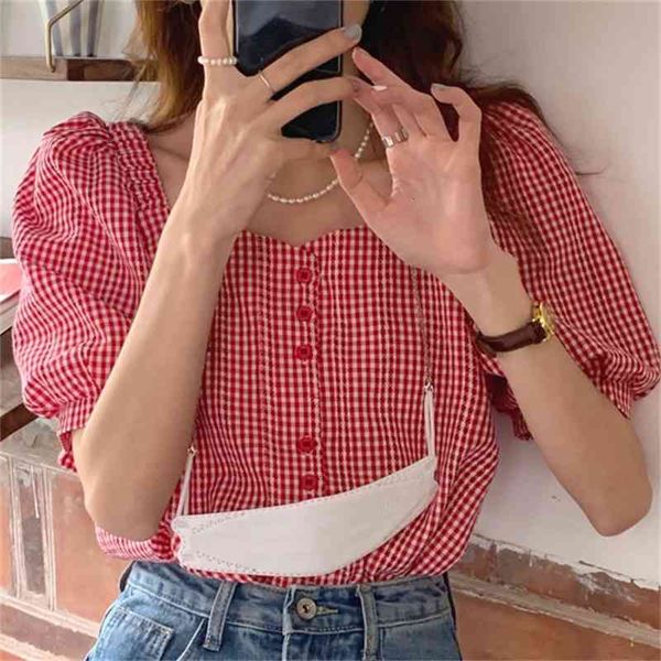 women's two piece pants geometric square collar plaid stylish elegant 2021 casual brief high waist sweet all match loose shirts to, White
women's two piece pants geometric square collar plaid stylish elegant 2021 casual brief high waist sweet all match loose shirts to, White