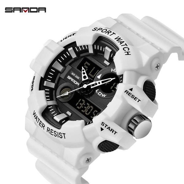 sanda men watches white g style sport watch led digital waterproof casual watch s shock male clock relogios masculino watch man x0625, Slivery;golden
sanda men watches white g style sport watch led digital waterproof casual watch s shock male clock relogios masculino watch man x0625, Slivery;golden