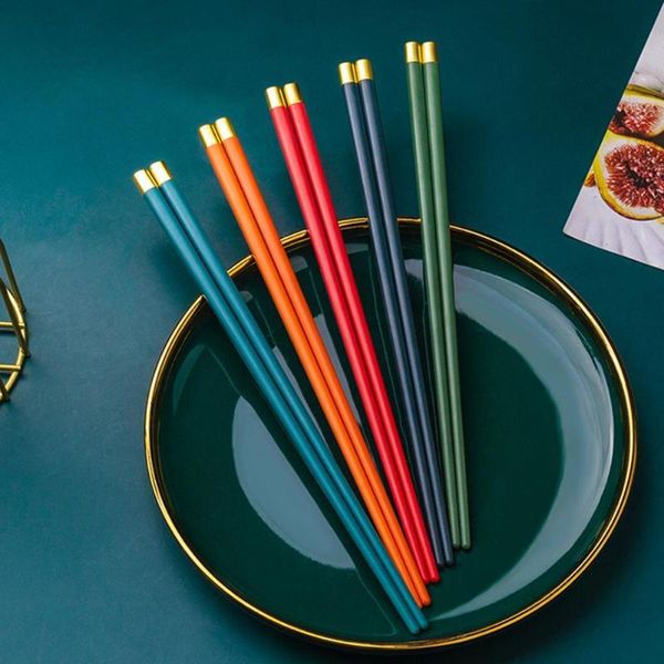 chopsticks 5 pairs sushi plastic grade chinese silver metal chopstick reusable korean style kitchen tools
chopsticks 5 pairs sushi plastic grade chinese silver metal chopstick reusable korean style kitchen tools